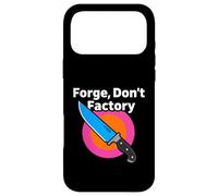 Carcasa para iPhone 17 Pro MAX Bladesmith Forge Don't Factory Knife Maker