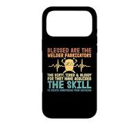 Carcasa para iPhone 17 Pro MAX Blessed Are The Welder Fabricators Funny Welders Welding