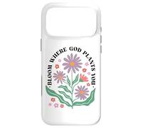 Carcasa para iPhone 17 Pro MAX Bloom Where God Plants You Faith Bloom Where You Are Planted