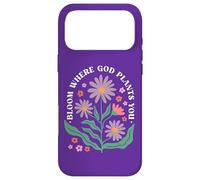 Carcasa para iPhone 17 Pro MAX Bloom Where God Plants You Faith Bloom Where You Are Planted