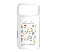 Carcasa para iPhone 17 Pro MAX Bloom Where You Are Planted Gardening Floral Motivational