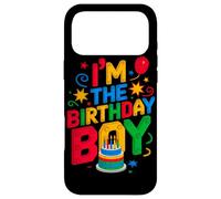 Carcasa para iPhone 17 Pro MAX Bloques de Ladrillos de construcción I'm The Birthday Boy Master Builder