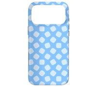 Carcasa para iPhone 17 Pro MAX Blue Bubble Dew Drop Cube Rounded Square Airiness Pattern