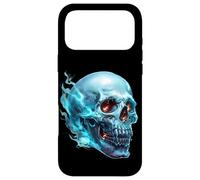 Carcasa para iPhone 17 Pro MAX Blue Ghost Skull Face Graphic For Women and Men Halloween