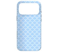 Carcasa para iPhone 17 Pro MAX Blue Hollow Armor Arches Geometric Modern Pattern