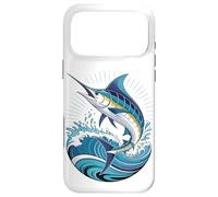 Carcasa para iPhone 17 Pro MAX Blue Marlin Ocean Graphic Fishing