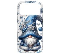Carcasa para iPhone 17 Pro MAX Blue Winter GNOME For Mom Cute Aesthetic Snowflake Patterns
