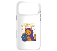 Carcasa para iPhone 17 Pro MAX Bola de Cristal Stardust Mystic Cat