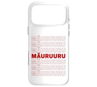 Carcasa para iPhone 17 Pro MAX Bolsa de Agradecimiento Mauruuru en tahitiano Tahití