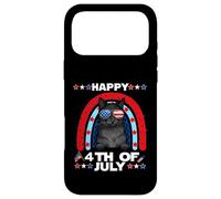 Carcasa para iPhone 17 Pro MAX Bombay Cat Happy 4th of July Patriotic American Cats Lovers