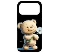 Carcasa para iPhone 17 Pro MAX Bonito Oso de Peluche con Diente de león para un Toque caprichoso
