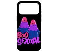 Carcasa para iPhone 17 Pro MAX Boo Sexual Bisexual Ghost Pair Word Game for Halloween