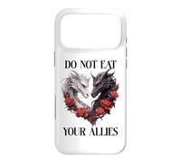 Carcasa para iPhone 17 Pro MAX Bookish Dragons We Do Not Eat Allies Book Dragon Drk Romance