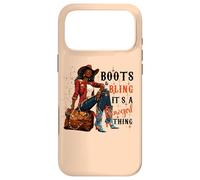 Carcasa para iPhone 17 Pro MAX Boots and Bling It's Cowgirl Thing Western Country Melanina