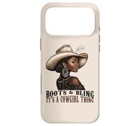Carcasa para iPhone 17 Pro MAX Boots and Bling It's Cowgirl Thing Western Country Melanina