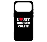 Carcasa para iPhone 17 Pro MAX Border Collies I Love My Border Collie