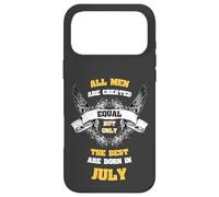 Carcasa para iPhone 17 Pro MAX Born in July All Men Equal Best Are Born In July Birthday