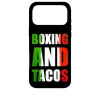 Carcasa para iPhone 17 Pro MAX Boxing and Tacos Latinx The Mexican Style Boxing México