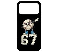 Carcasa para iPhone 17 Pro MAX Boys Kids 67 Six Seven Sunglasses Dabbing Baseball Lover