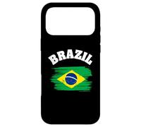 Carcasa para iPhone 17 Pro MAX Brazil National Flag Country Pride Roots Vintage Gift