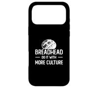 Carcasa para iPhone 17 Pro MAX Breadhead Hazlo con más Cultura Fans Divertidos del Pan de Masa Madre