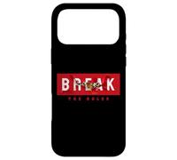 Carcasa para iPhone 17 Pro MAX Break The Rules Wild Tiger Quotes Illustration Graphic