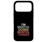Carcasa para iPhone 17 Pro MAX Bristol Name Bristol Personalized Name First Given