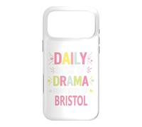 Carcasa para iPhone 17 Pro MAX Bristol Personalized Name Funny Cute Custom Bristol Name