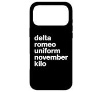 Carcasa para iPhone 17 Pro MAX British Slang Phonetic Alphabet Drunk