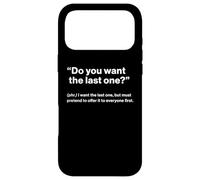 Carcasa para iPhone 17 Pro MAX British Translation: Do You Want The Last One?