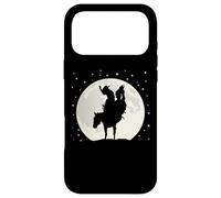 Carcasa para iPhone 17 Pro MAX Bronco y Jinete en la Noche iluminada por la Luna