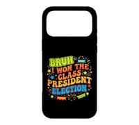 Carcasa para iPhone 17 Pro MAX Bruh I Ganó la Elección Presidente de Clase 2024 Estudiante