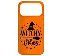 Carcasa para iPhone 17 Pro MAX Bruja Vibes para Halloween, Linda y Espeluznante Maestra mágica