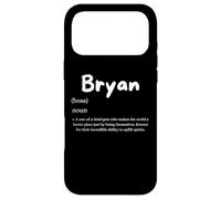Carcasa para iPhone 17 Pro MAX Bryan Definition Personalized Name Custom Costume For Bryan