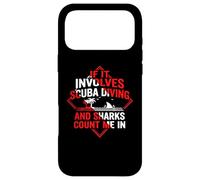 Carcasa para iPhone 17 Pro MAX Buceo | Si Involucra Buceo y Tiburones Cuenta Conmigo