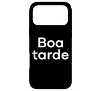 Carcasa para iPhone 17 Pro MAX Buenas Tardes Divertida Palabra gallega