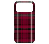 Carcasa para iPhone 17 Pro MAX Buffalo Burgundy Plaid Old Money Classic Tartan Pattern