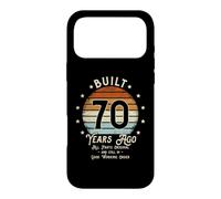 Carcasa para iPhone 17 Pro MAX Built 70 Years Ago Birthday Gifts Men Women 70th Birthday