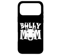 Carcasa para iPhone 17 Pro MAX Bull Terrier Mom Cute Bully Momma Puppy Dog Mujer