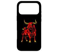 Carcasa para iPhone 17 Pro MAX Bull with Rose | Taurina Española | Toro