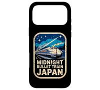 Carcasa para iPhone 17 Pro MAX Bullet Train Japón Midnight Shinkansen Retro Anime Sovenir