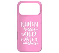 Carcasa para iPhone 17 Pro MAX Bunny Kisses Easter Wishes Holiday