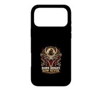 Carcasa para iPhone 17 Pro MAX Burn Bright Bow Never Norse Dragon Viking Runes