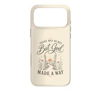 Carcasa para iPhone 17 Pro MAX But God Made A Way Christian Faith - Cita inspiradora
