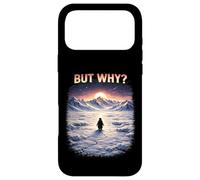 Carcasa para iPhone 17 Pro MAX But Why Funny Nihilist Penguin Existential Dread Nihilist
