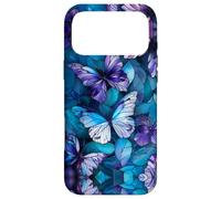 Carcasa para iPhone 17 Pro MAX Butterflies Lover Stained Glass Effect Art Stain Glass