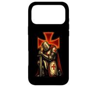 Carcasa para iPhone 17 Pro MAX Caballeros Templarios Católicos - Guerrero de Cristo