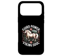 Carcasa para iPhone 17 Pro MAX Caballo de fiordo Noruego Alma vikinga del Poder del fiordo