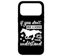 Carcasa para iPhone 17 Pro MAX Caballos Que Dicen Montar Deporte Ecuestre