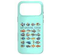 Carcasa para iPhone 17 Pro MAX Cabo Cañaveral Florida Diseño de Peces Coloridos